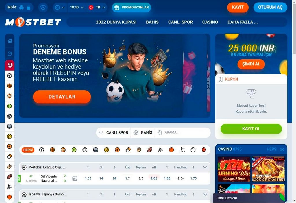Mostbet bonusları və promosyonları