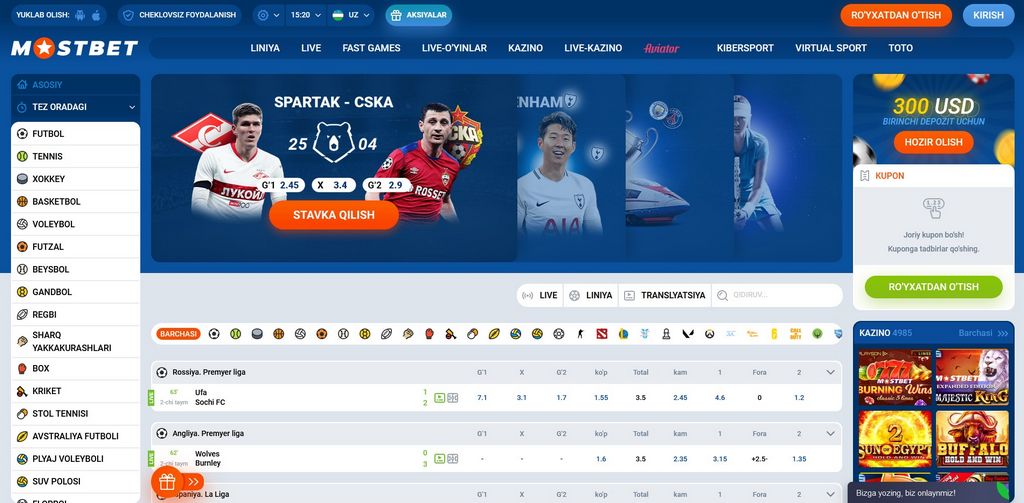 Strona internetowa Mostbet Pl, Władze Zakładów Sportowych Mostbet Polska