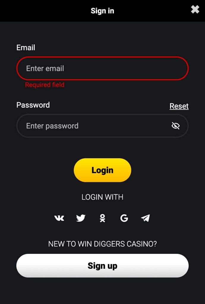 Win Diggers Casino FAQs